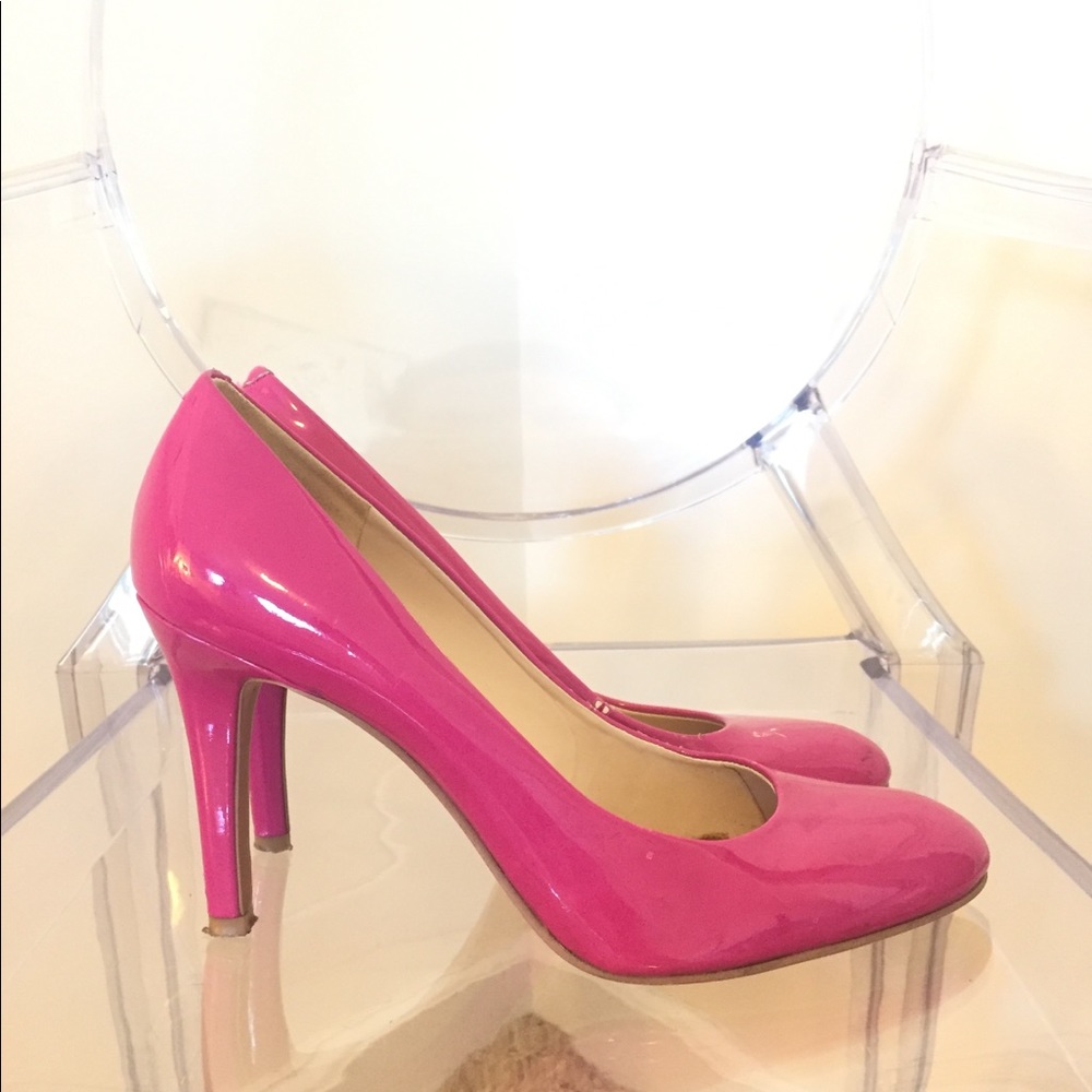 Nine West Hot Pink Pumps